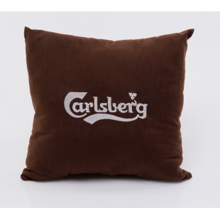 Подушка с логотипом на заказ